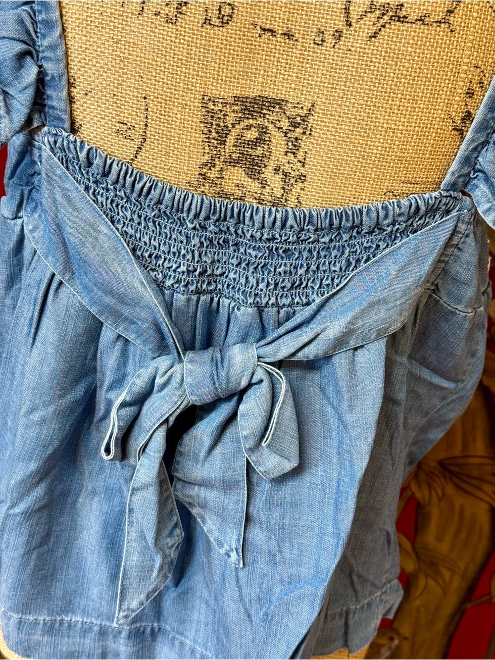 🆕 Women’s “Harper Heritage” Denim Tank | #J42 - Picture 7 of 15